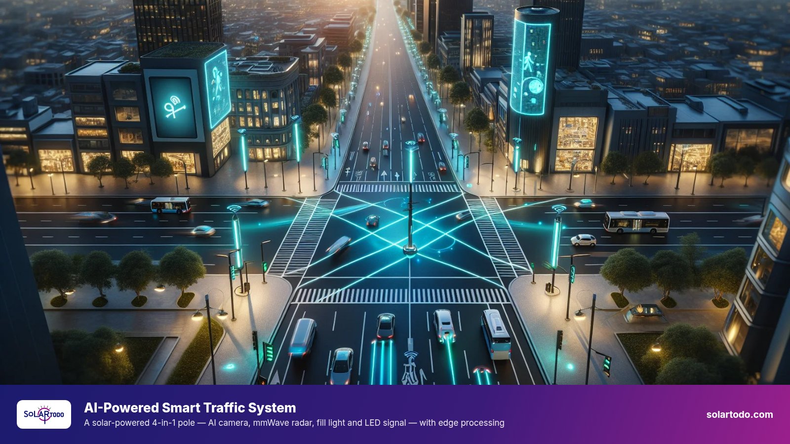 AI smart traffic signal system
