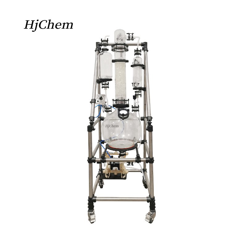 Glass gas scrubber